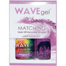 WaveGel Matching Soak Off Gel Polish & Nail Lacquer - WANDERLUST W185 / 0.5 oz. Each