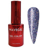 WaveGel Queen Gel Color #113 Blue Sparkle / 0.5 fl. oz. - 15 mL.