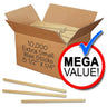 Waxing Applicators - Extra Small - 5.5" X 1/4" - 10,000 Mega Pack Case