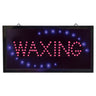 Waxing LED Sign - Grab Customer's Attention / 9-7/8"H x 19"W x 1-1/8"D by Classic Spa