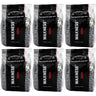 Waxness Barbero Hard Wax Steel for Men - Made in Italy / 1.1 lbs. - 17.6 oz. - 500 grams Each X 6 Bags = 6.6 Lbs