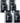 Waxness Barbero Hard Wax Steel for Men - Made in Italy / 2.2 lbs. - 35.27 oz. - 1 kg. Each X 4 Bags = 8.8 Lbs