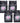 Waxness Charcoal Premium Luxury Hard Wax - Made in Italy / 2.2 lbs. - 35.27 oz. - 1 kg. Each X 4 Bags = 8.8 Lbs