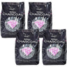 Waxness Charcoal Premium Luxury Hard Wax - Made in Italy / 2.2 lbs. - 35.27 oz. - 1 kg. Each X 4 Bags = 8.8 Lbs