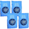 Waxness Hard Wax Beads Blue Professional Original - Made in Italy / 2.2 lbs. - 35.27 oz. - 1 kg. Each X 4 Bags = 8.8 Lbs