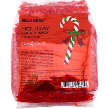 Holiday Limited Edition Candy Cane Hard Wax Beads - Made in Italy / Bulk 22 lbs. - 10 kg. by Waxness