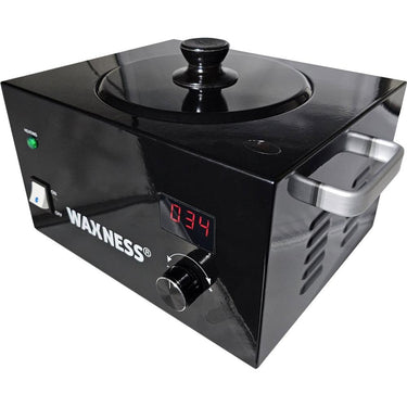Waxness Large Professional Wax Heater WN-6003 D Black Gloss / Holds 5.5 lbs. of Wax