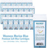 Waxness Marine Blue Soft Wax Cartridge / Case = (24) Cartridges - 3.38 oz. - 100 grams Each