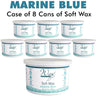 Waxness Marine Blue Soft Wax / Case = 14 oz. - 397 grams per Can X 8 Cans
