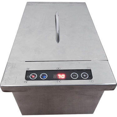 Waxness Medium Professional Wax Heater WX-PRO8 Stainless Steel / Holds 8 lbs. of Wax