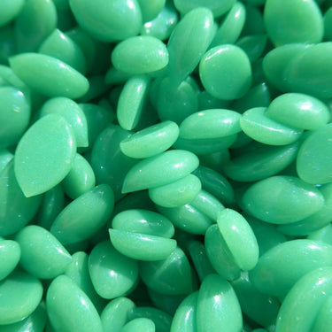 Neon Series Green Rosin Free Gel Hard Wax Beads - Made in Italy / Bulk 22 lbs. - 10 kg. by Waxness