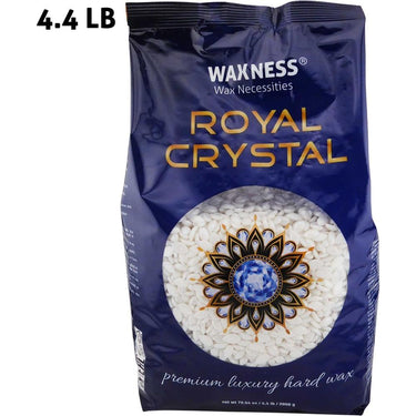 Royal Crystal Premium Luxury Hard Wax Beads - Made in Italy / 8.8 Lbs. (2 Bags - 2.2 lbs. - 35.2 oz. - 1,000 grams Each) by Waxness