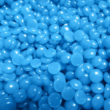 Waxness Spa Choice No Rosin Blue Gel Hard Wax Beads with Marine Salts - Made in Italy / Bulk 26.4 lbs. = 12 kg.