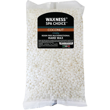 Waxness Spa Choice Rosin Free Multidirectional Hard Wax Coconut - Made in Italy / Bulk 26.6 lbs. - 12 kg.