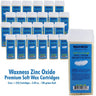 Waxness Zinc Oxide Sensitive Skin Soft Wax Cartridge / Case = (24) Cartridges - 3.38 oz. - 100 grams Each