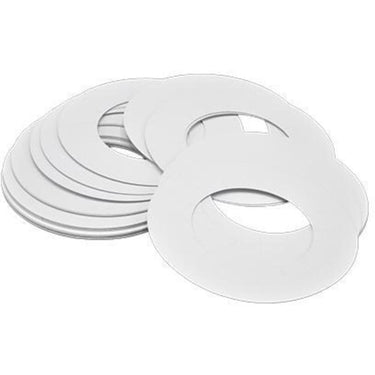 WaxOne Adjustable Wax Collars / Pack of 50 / Case of 20 Packs = 1,000 Wax Collars TOTAL