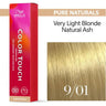 Wella Demi-Permanent Color Touch 9/01 Very Light Blonde/Natural Ash / 2 oz.