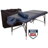 Wellspring Portable Massage Table / Essential Package / Includes Table, Aero-Cel Face Rest, Semi-Round Bolster, Carry Case by Oakworks