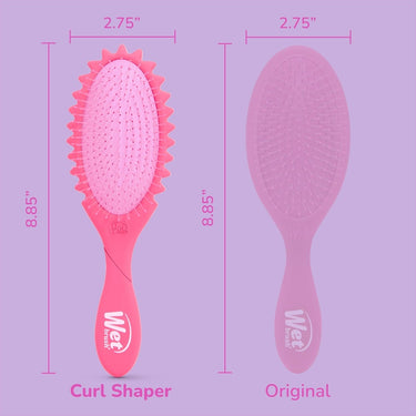 Wet Brush Curl Shaper Detangler Brush - Pink