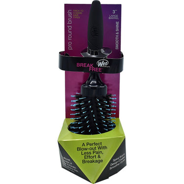 Wet Brush Pro - Round Brush Smooth & Shine - For Thick/Coarse Hair / 3"