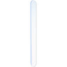 White Cushion Nail File - 100/180 Grit - 7"L x 3/4"W by DL Pro