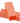 White Grit on Orange 3 Way UK Nail Buffing Block by UK Buffer