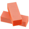 White Grit on Orange 3 Way UK Nail Buffing Block by UK Buffer