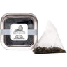 White Lion Tea - Organic Earl Grey Decaffeinated Black Tea / 5 Count Tin of Pyramid Sachets