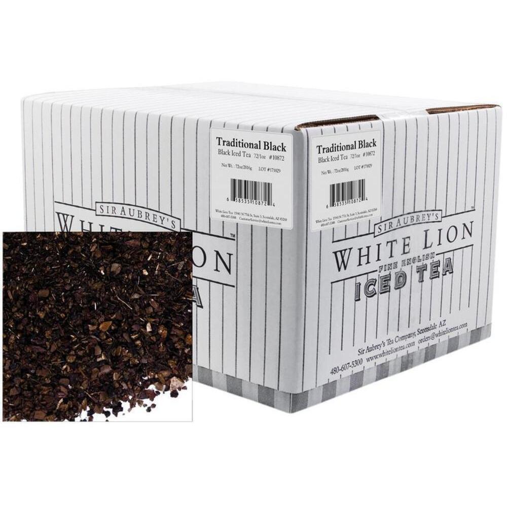 White Lion Tea - Traditional Black Iced Tea / 1 oz. Sachets - 72 Count ...