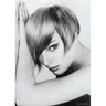 Woman with Straight Hair Poster by Dennis Bernard