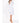 Woman's Super Soft Lightweight Plush Shawl Robe | Short Length | Material: 100% Polyester Warm Fleece | Color: White | Available Sizes: S, M, L, XL, XXL by SUMMA