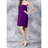 Woman's Terry Velour Cloth Spa Wrap - Bath Towel Wrap | Color: Purple | Material: 100% Cotton | Available Sizes: One Size Fits Most by SUMMA