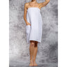 Woman's Waffle Spa Wrap - Bath Wrap | Color: White | Material: 65% Natural Cotton 35% Polyester | Available Sizes: Small/Medium, Large, XXL by SUMMA