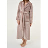 Women's Plush Soft Warm Fleece Robe | Color: Blush Pink | Material: 100% Polyester Warm Fleece | Available Sizes: S, M, L, XL, XXL by SUMMA