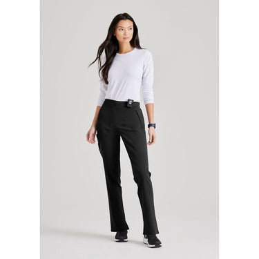Women's Purpose Scrub Pant - Barco Unify Collection / Color - Black / Fit - Regular / Sizes - XS, S, M, L, XL, 2XL, 3XL by Barco Uniforms