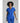 Women's Racer Scrub Top - Barco One Collection / Color - New Royal / Fit - Regular / Sizes - XS, S, M, L, XL, 2XL, 3XL by Barco Uniforms