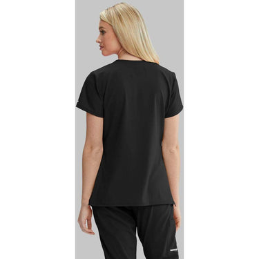 Women's Reliance Scrub Top - Skechers Collection / Color - Black / Fit - Regular / Sizes - XS, S, M, L, XL, 2XL, 3XL by Barco Uniforms