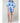 Women's Satin Kimono Short Robe | Color: Airy Blue | Material: 95% Polyester 5% Spandex | Available Sizes: Small/Medium, Large, XX-Large by SUMMA