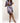 Women's Satin Kimono Short Robe | Color: Charcoal | Material: 95% Polyester 5% Spandex | Available Sizes: Small/Medium, Large, XX-Large by SUMMA