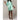 Women's Satin Kimono Short Robe | Color: Mint Green | Material: 95% Polyester 5% Spandex | Available Sizes: Small/Medium, Large, XX-Large by SUMMA
