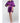 Women's Satin Kimono Short Robe | Color: Purple | Material: 95% Polyester 5% Spandex | Available Sizes: Small/Medium, Large, XX-Large by SUMMA