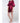 Women's Satin Kimono Short Robe | Color: Wine Red | Material: 95% Polyester 5% Spandex | Available Sizes: Small/Medium, Large, XX-Large by SUMMA