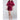 Women's Satin Kimono Short Robe | Color: Wine Red | Material: 95% Polyester 5% Spandex | Available Sizes: Small/Medium, Large, XX-Large by SUMMA
