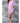 Women's Square Pattern Waffle Kimono Robe - Short Length | Color: Pink | Material: 65% Natural Cotton 35% Polyester | Available Sizes: Small/Medium, Large, XX-Large by SUMMA