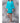 Women's Square Pattern Waffle Kimono Robe - Short Length | Color: Turquoise | Material: 65% Natural Cotton 35% Polyester | Available Sizes: Small/Medium, Large, XX-Large by SUMMA