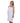 Women's Terry Velour Wrap with Snaps / White / Regular