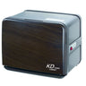 Wood Grain 8 Liter Towel Warmer with UV Light Sterilizer / Holds 30 Washcloth Towels by Spa Masters