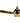 Wood Handled Brass Burner / 7" x 3.25" x 2.25" by Incense Burner