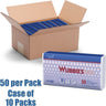 Wubbies All-Purpose Embossed Disposable Towels / 50 Wubbies Per Pack, 10 Packs Per Case = 500 Wubbies Total by Graham Beauty
