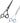 XO Lefty Shear Duo Set by JW Shears